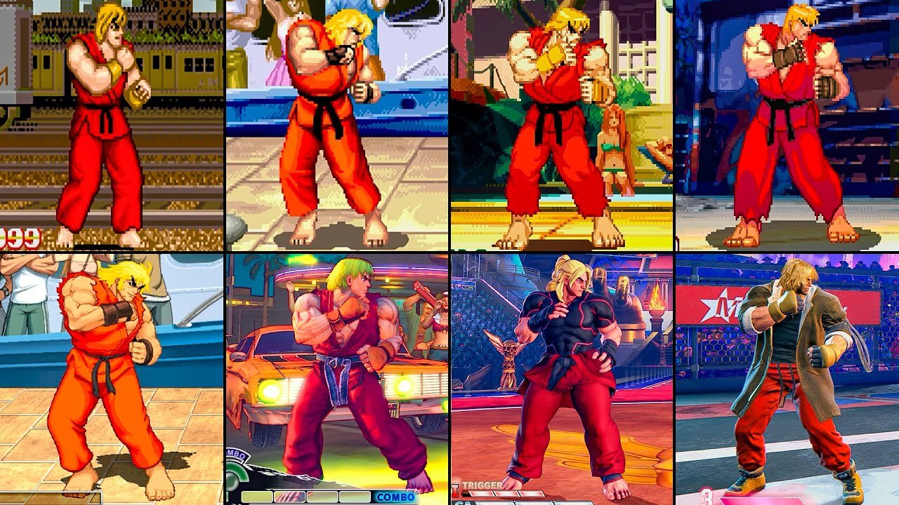 street fighter evolution 1987 - 2023