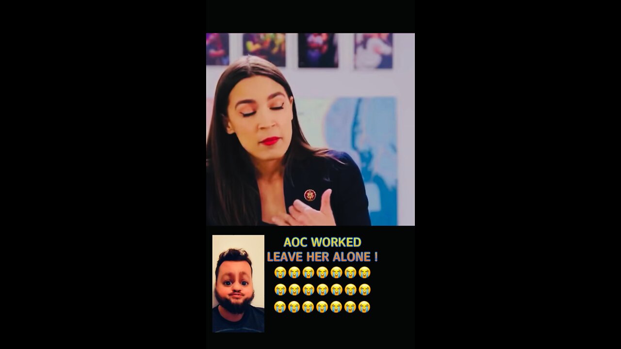 AOC WAS A WAITRESS 😂😂😂😂
