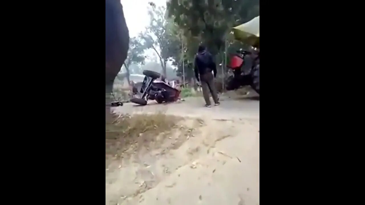 The front end fell off!