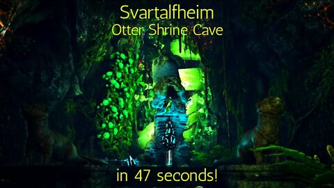Otter Shrine Cave/Artifact of the Massive - ARK Svartalfheim #shorts