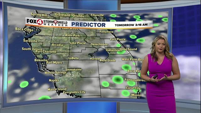Tropical Moisture Keeping Rain Chances High