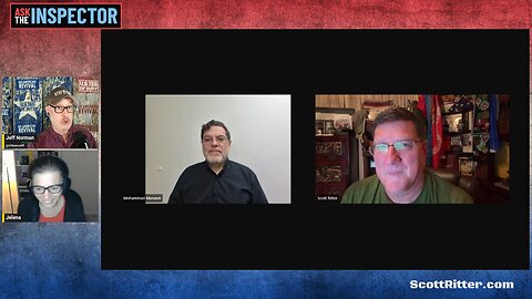Scott Ritter, Ask the Inspector; Israel/Iran. Oct. 4th 2024