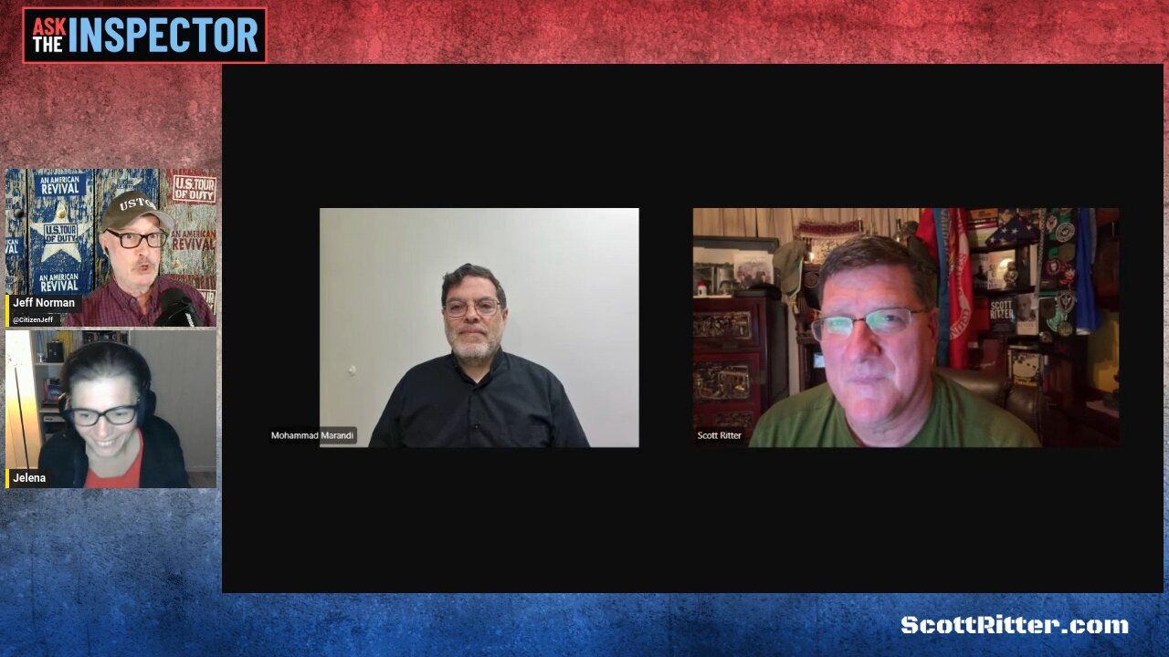 Scott Ritter, Ask the Inspector; Israel/Iran. Oct. 4th 2024