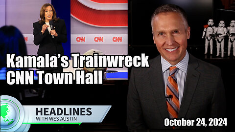 Kamala Crashes at CNN Town Hall; Michael Keaton Insults Trump Supporters; Hide Hormone Blocker Data