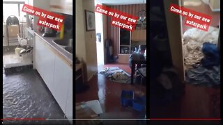 Flood Update | Very Empty Living Room #shorts