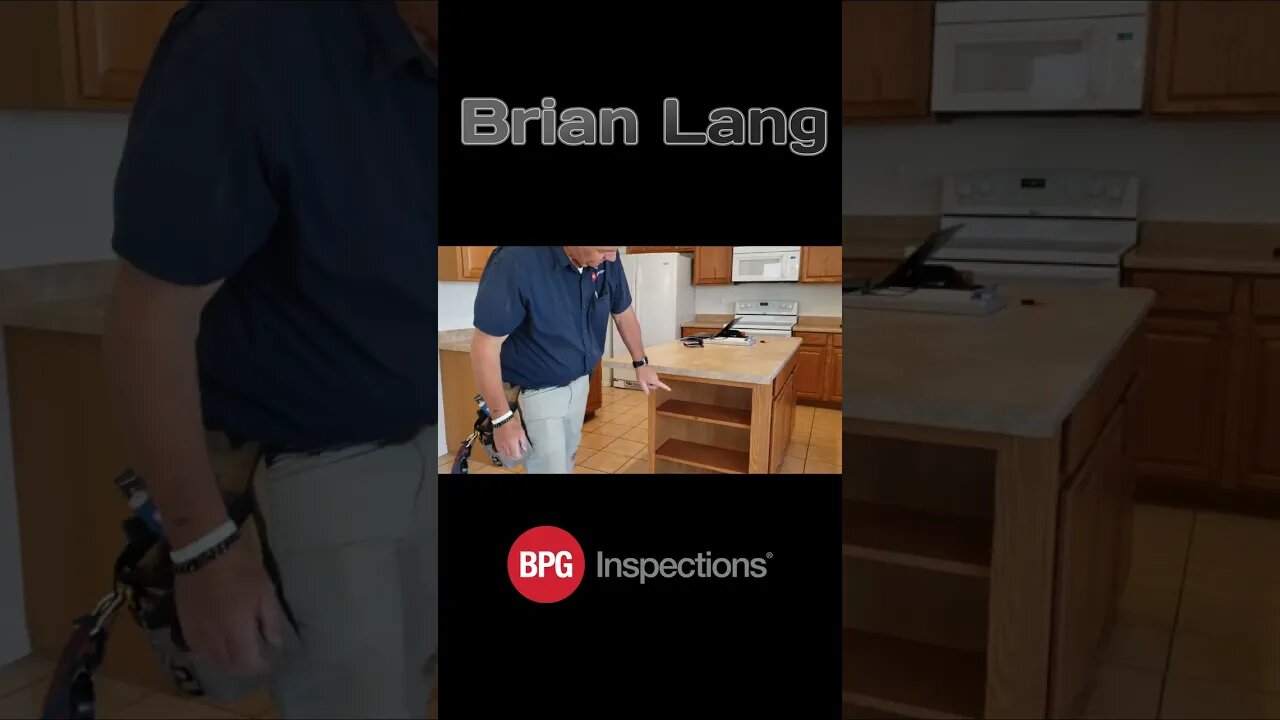 Checking the kitchen island takes just a few basic steps