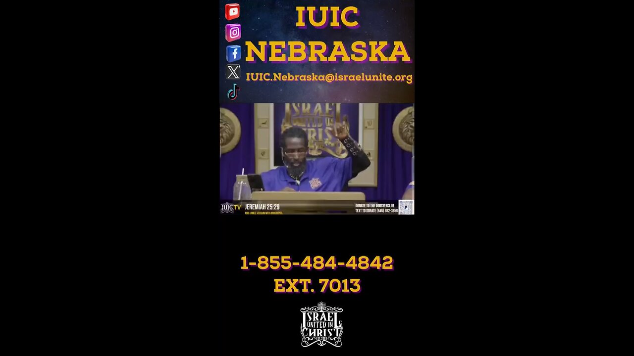#IUIC #israelunitedinchrist #nathanyel7 #IUICNE #nebraska #Slavery #Prophecy #BHM365 #Blackhistory