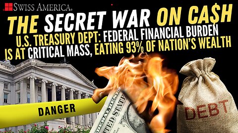 The Federal Financial Burden is Eating 93% of US Wealth: Treasury Dept.