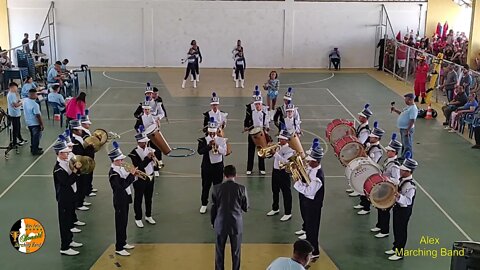 BANDA MARCIAL CARLOS PENA FILHO 2022 NA I ETAPA DA XIV COPA PERNAMBUCANA DE BANDA E FANFARRAS 2022