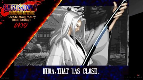 Samurai Shodown IV - Arcade Mode/Story - Ukyo (Bad Ending)