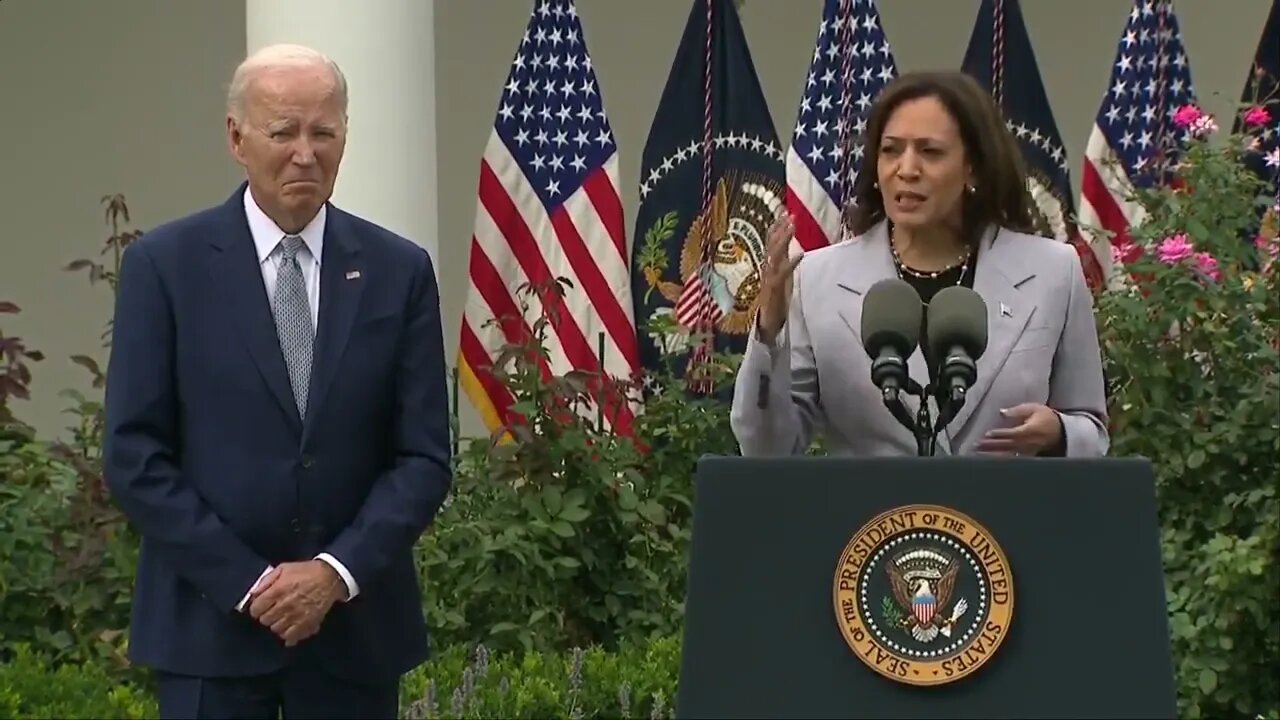Kamala Harris: "President Biden And I Believe In The Second Amendment, But..."
