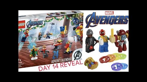 Day 14 Lego MARVEL AVENGERS Advent Calendar 2021 (#76196) - Day 14 Reveal - By Rodimusbill