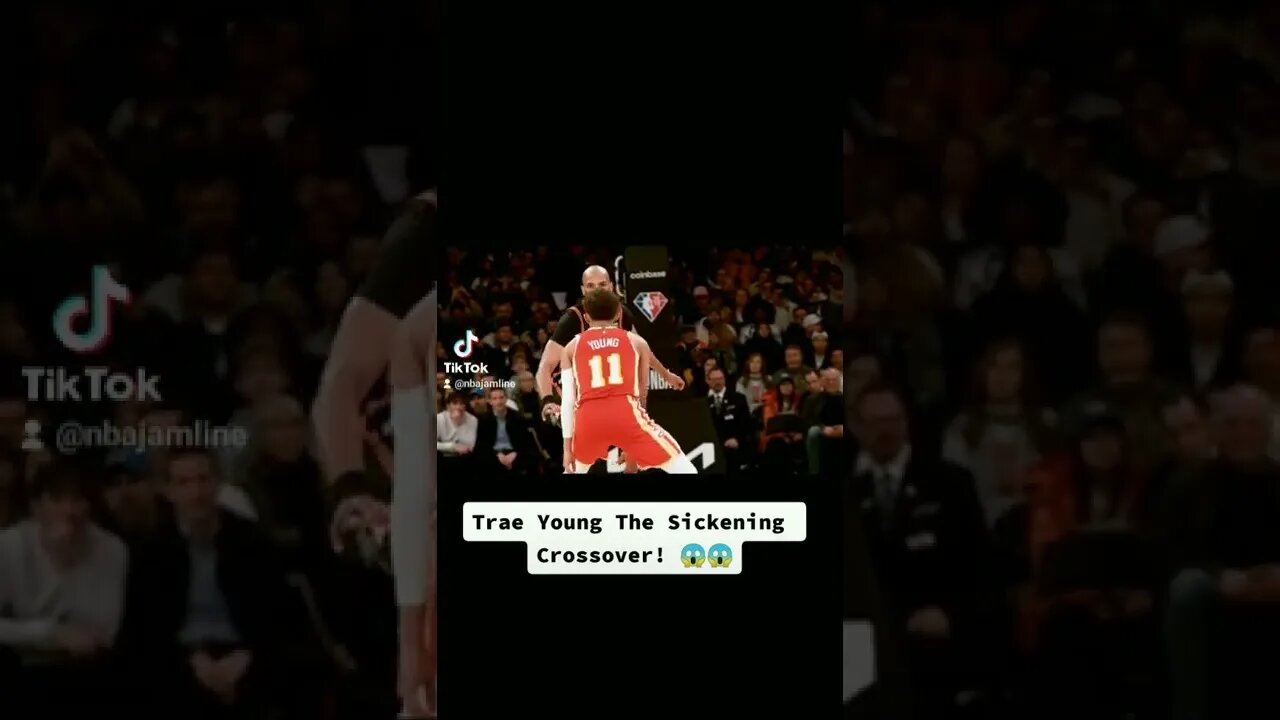 What A Sickening Crossover By Trae Young! Watch You Guys Think? #shorts 😆