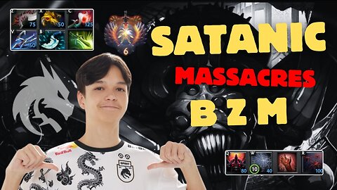 SATANIC THE NEW 'KING' OF DOTA