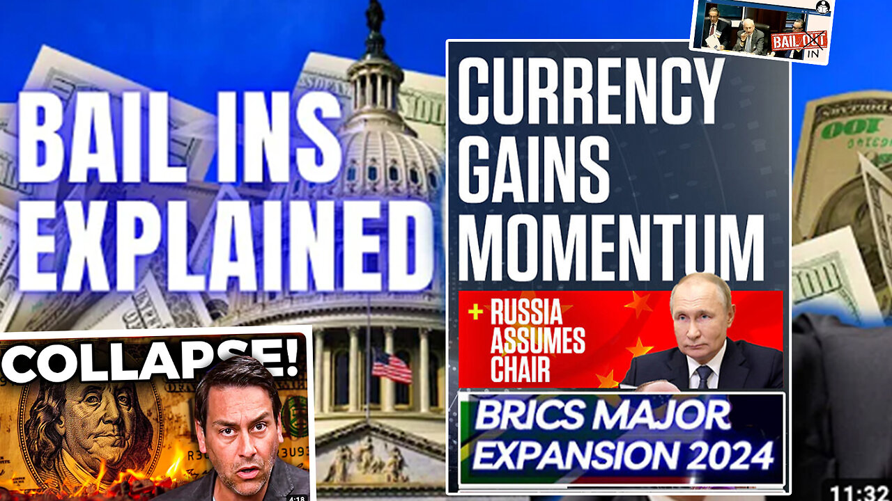 Bail-Ins | What Are Bail-Ins? + Gold Hits All-Time High!!! Will the U.S. Dollar Die? "U.S. Debt Rising By $1 Trillion Every 3 Months & U.S. Interest Expense Rising By $100 Billion Every 4 Months" - Zero Hedge 3/28/24 + Is Silver Set to Soar?