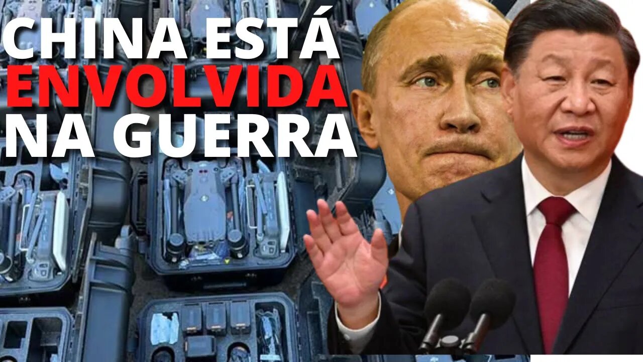 É MUITO GRAVE e ABSURDO! A CHINA está ajudando a Rússia com os