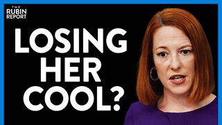 Press Sec. Gets Frustrated When Reporter Points Out Biden's Hypocrisy | DM CLIPS | Rubin Report