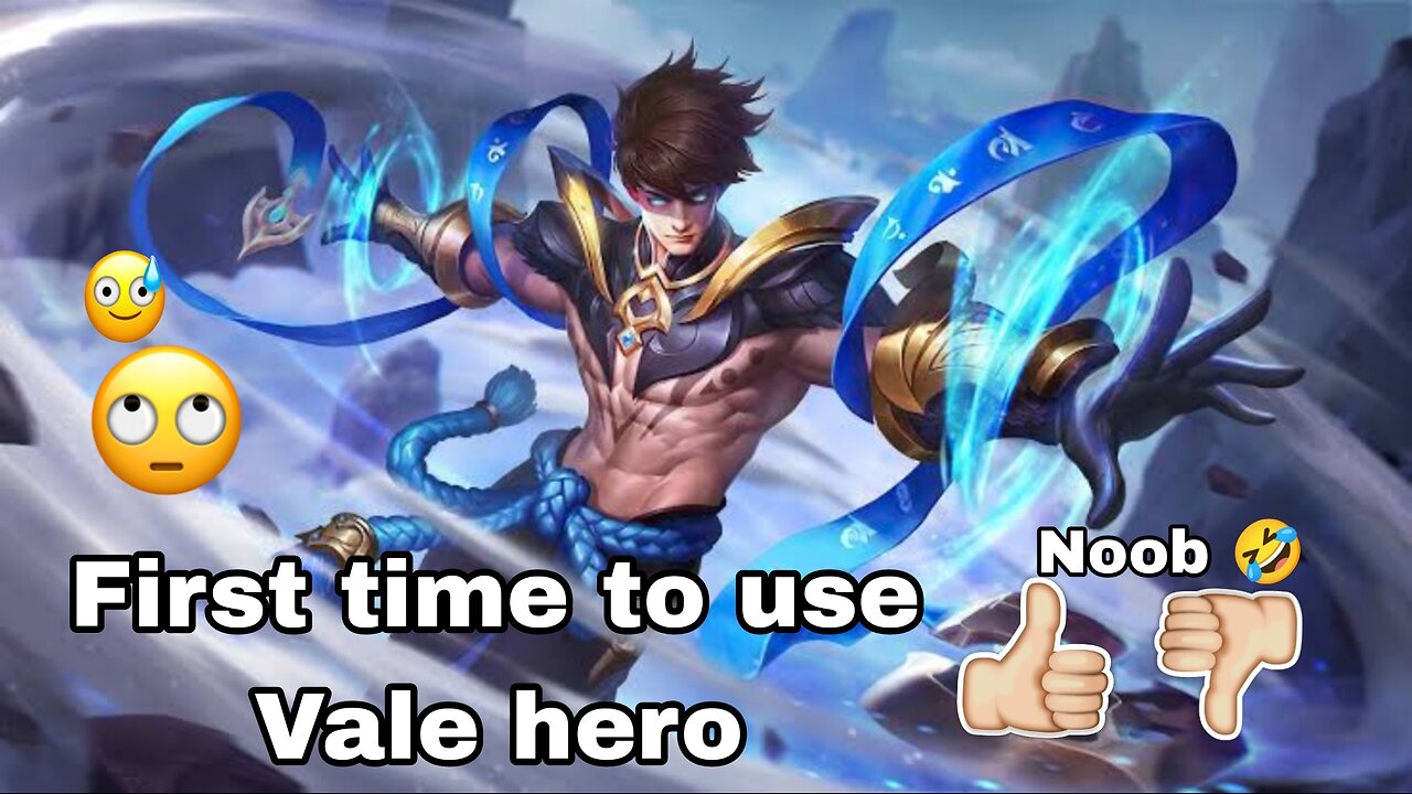 First time to use Vale hero | Mobile Legends