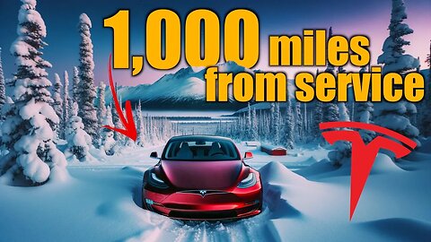 He Owns America's Most Isolated Tesla!