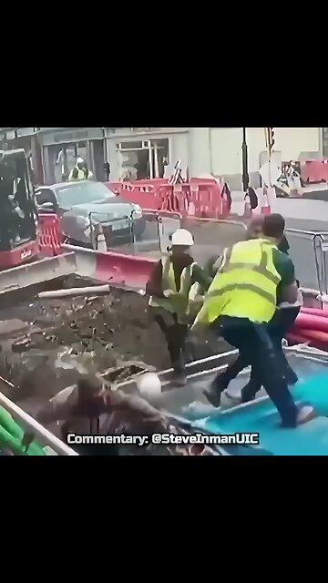 When you mess with construction workers, this is usually the end result.
