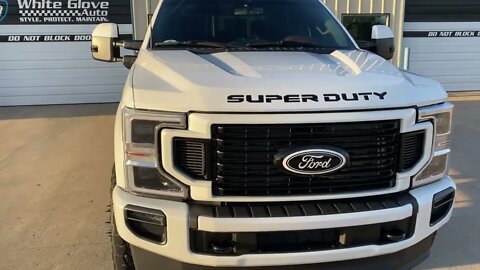 Tulsa Auto Wraps | White Glove Auto | Ford Superduty