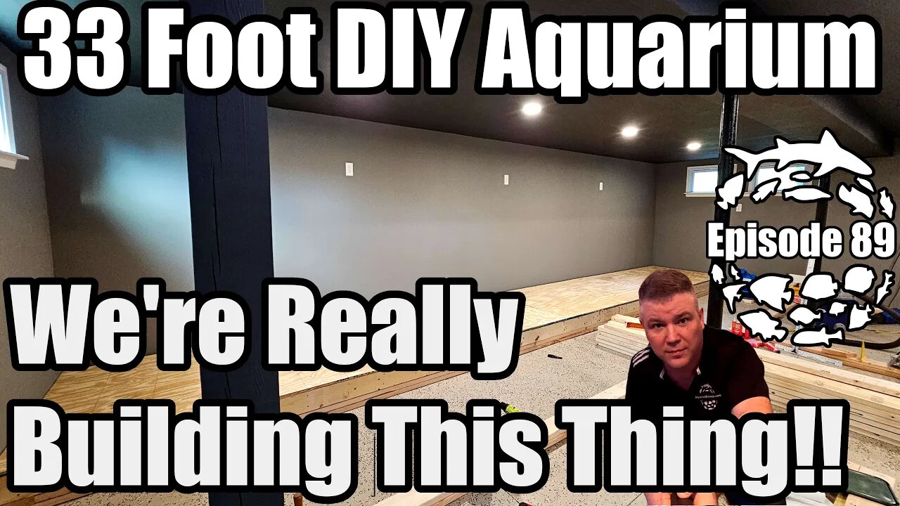 DIY Aquarium 33 Feet Long 4500 Gallons, It's a Monster!