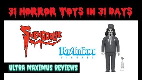 🎃 Svengoolie | ReAction Figures | 31 Horror Toys in 31 Days