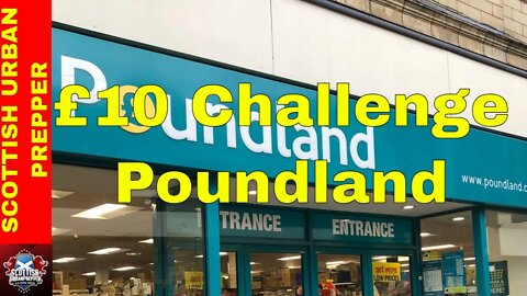 Prepping - £10 Prepper Challenge - Poundland my favourite stomping ground for a bargain