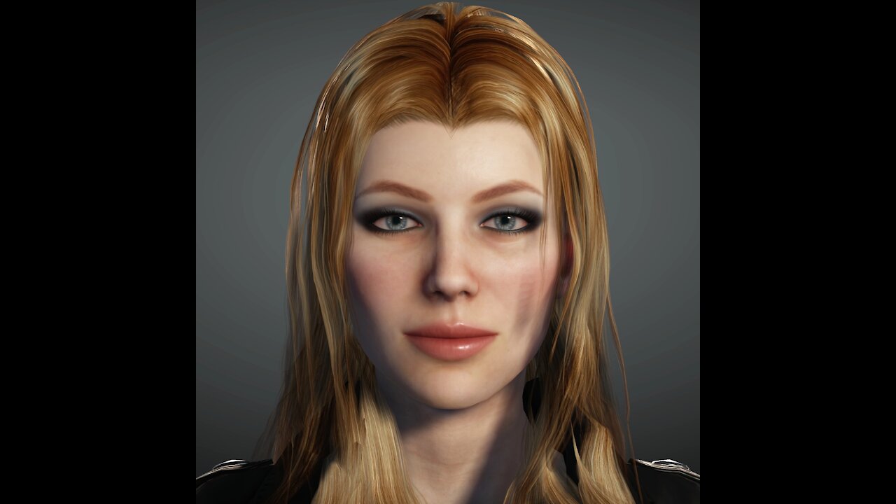 Lady 3d Gaming Design