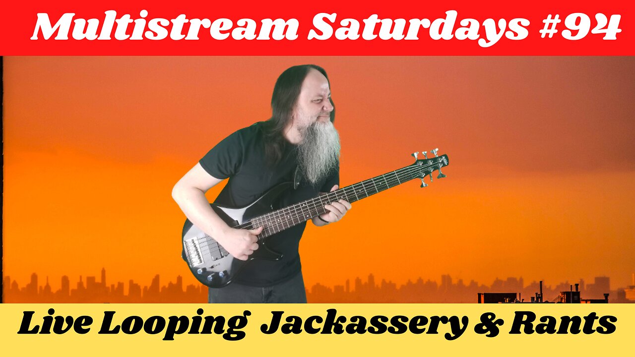 G.K. Mack Live Looping, Jackassery & Rants MultiStream Saturdays #94 #Livelooping #BossRC600 #Jackassery