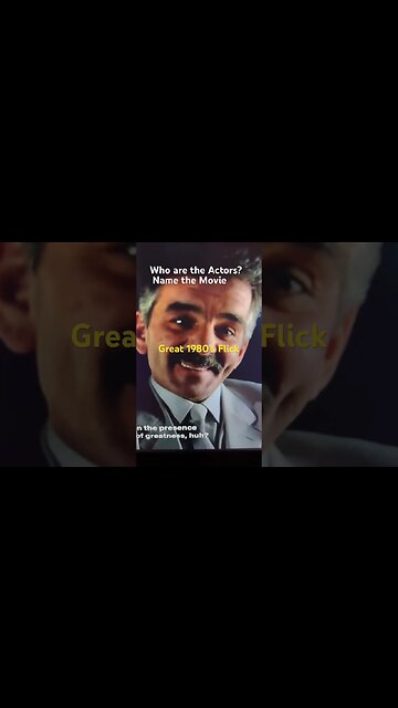 Are you old enough to remember this movie in theaters? Currently on Netflix.