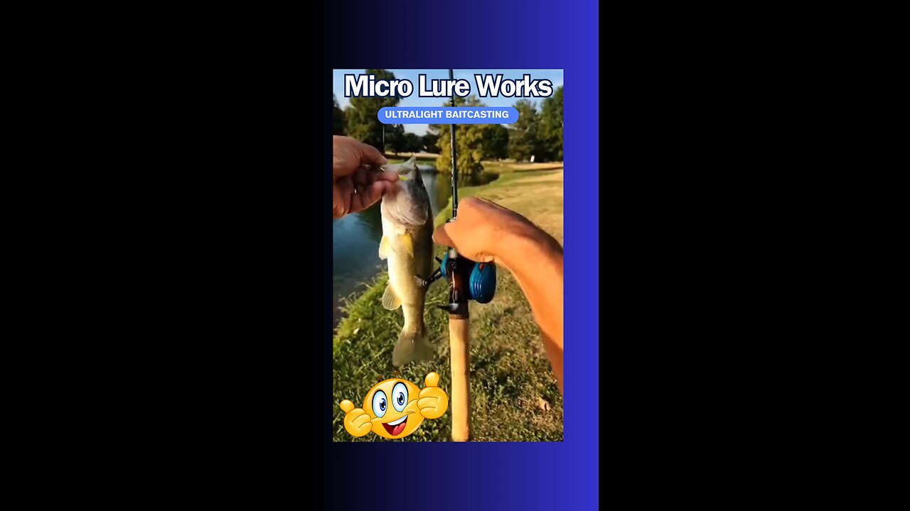Micro Lure Works For Bass and More