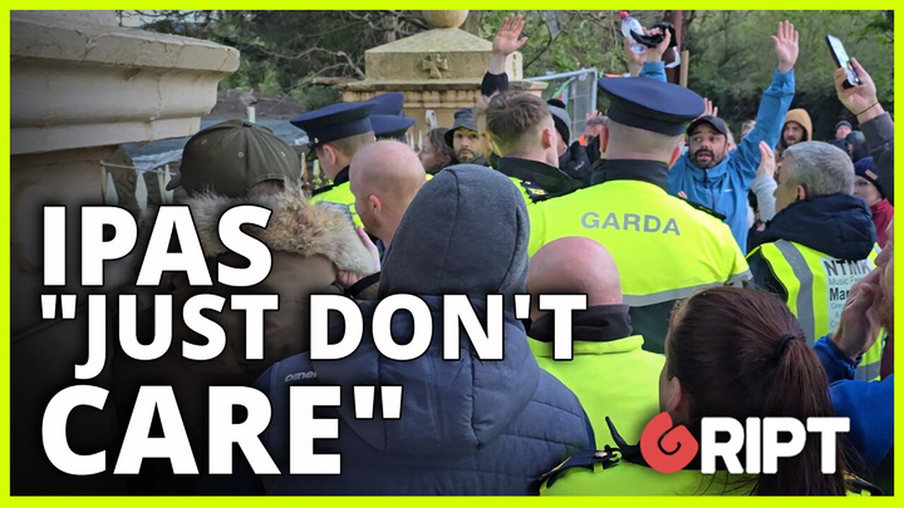 Report from 24/7 protest at Newtownmountkennedy IPAS site