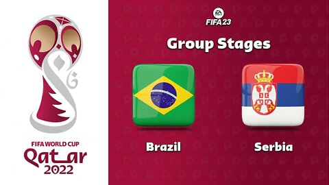 World Cup Qatar 2022 - Brazil x Serbia