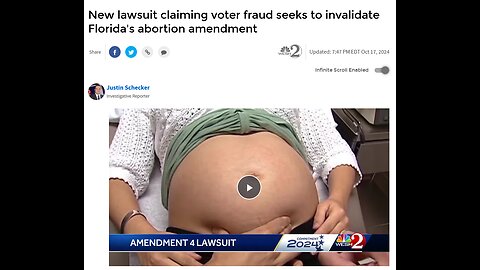 New lawsuit claiming voter fraud seeks to invalidate Florida's abortion amendment