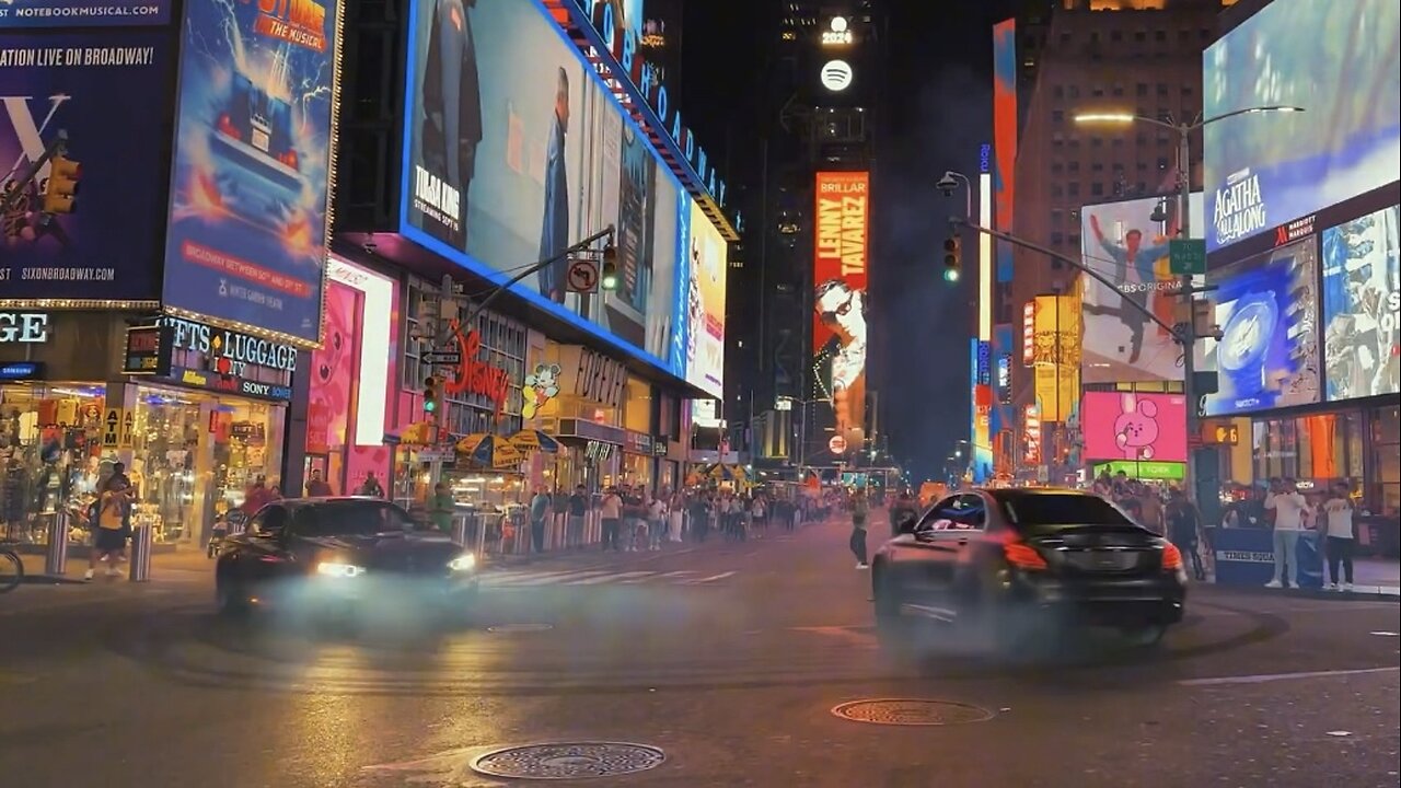 SQUEEZE TEAM TAKES OVER TIMES SQUARE - EDIT