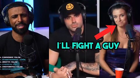 The Girls Said That If A Guy HIT Them They Will Fight Him Back Or Leave