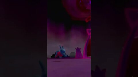Pokémon Sword - Gigantamax Gengar Used G-Max Terror!