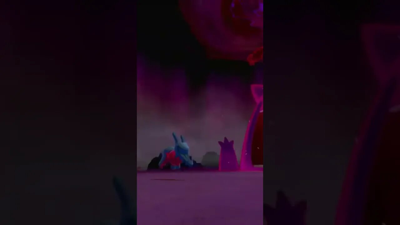 Pokémon Sword - Gigantamax Gengar Used G-Max Terror!