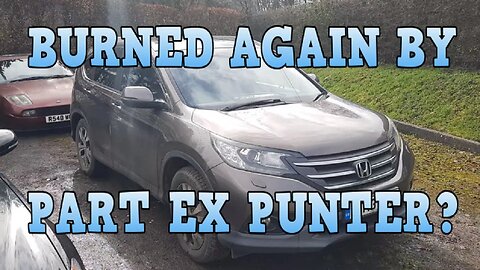 So why was this Honda CRV part exchanged? I soon found out!