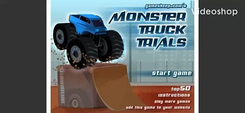 Monster Truck Trials Gameplay
