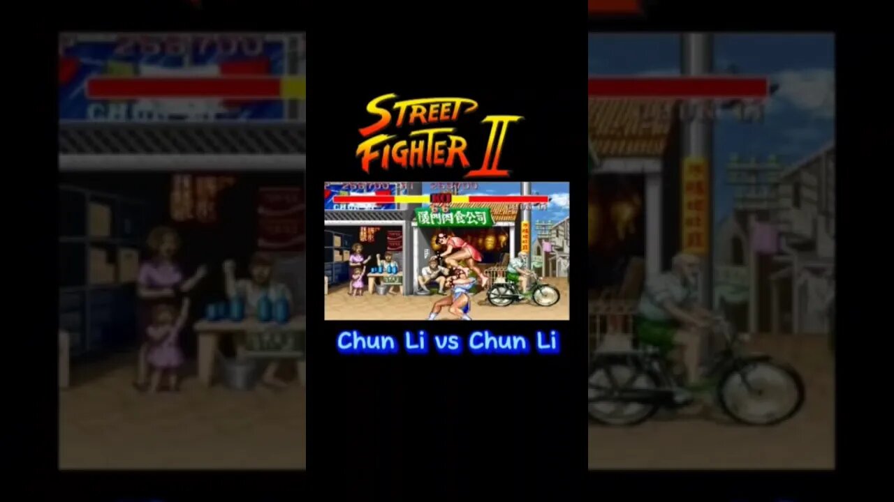 Street Fighter ChunLi vs ChunLi #gaming #trending #viral #youtubeshorts #ytshorts #streetfighter