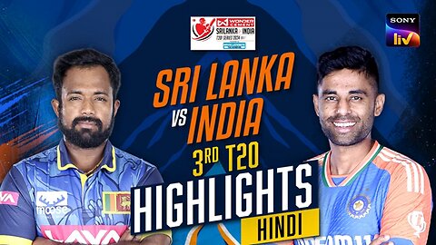 India Vs Srilanka 3rd T20 Match