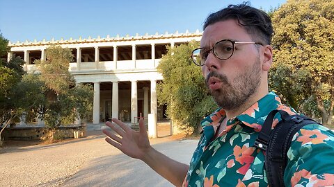 Greece LIVE: Exploring Ancient Agora 🇬🇷