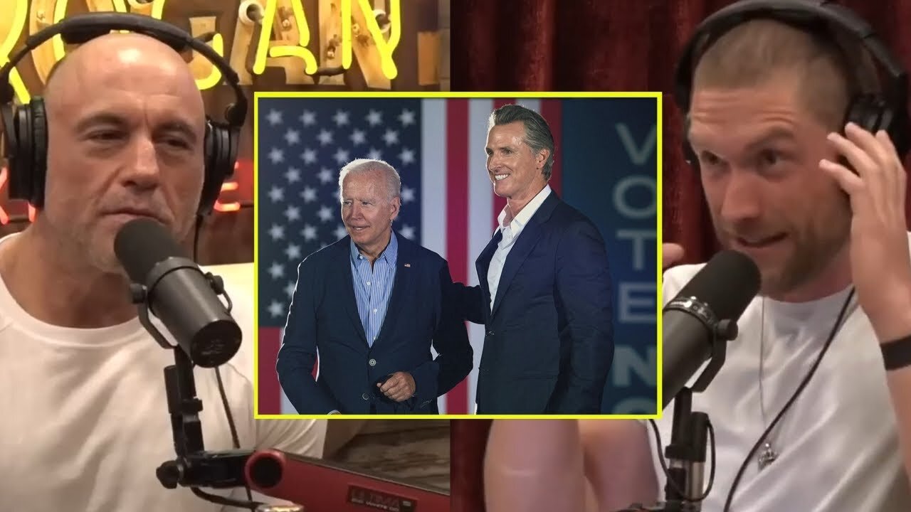 They Are Setting Up Gavin Newsom To Replace Joe Biden | Joe Rogan & Chris Williamson