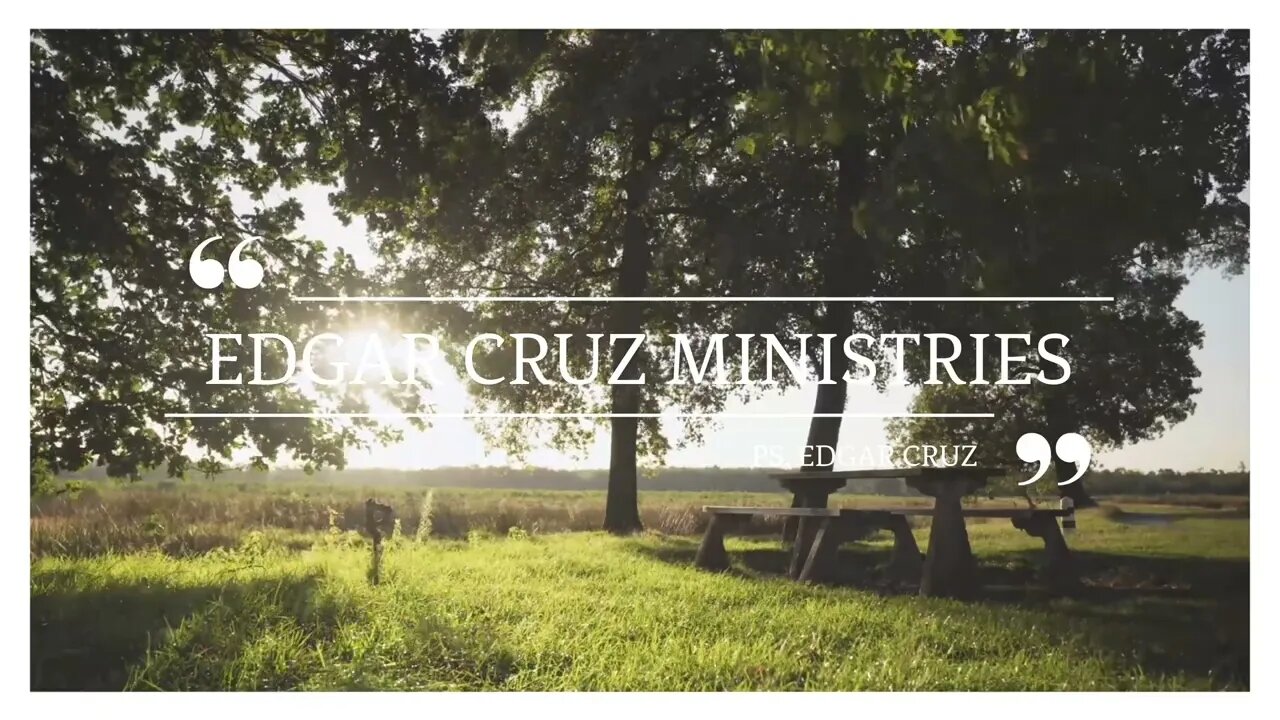 LOS ANCIANOS EN LA IGLESIA DEL SEÑOR: Parte 4 - EDGAR CRUZ MINISTRIES