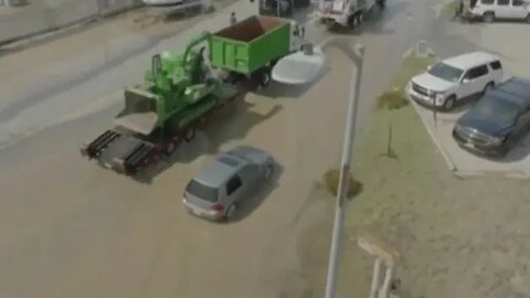 Flood in California, the village of Pajaro is submerged: images from above #flood