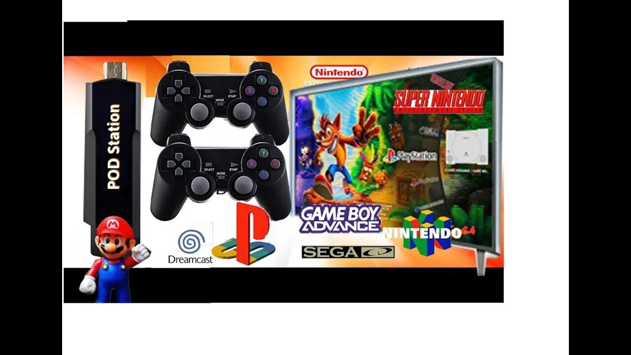 34000 games preloaded plug and play Console PSP PS1 N64 + MORE