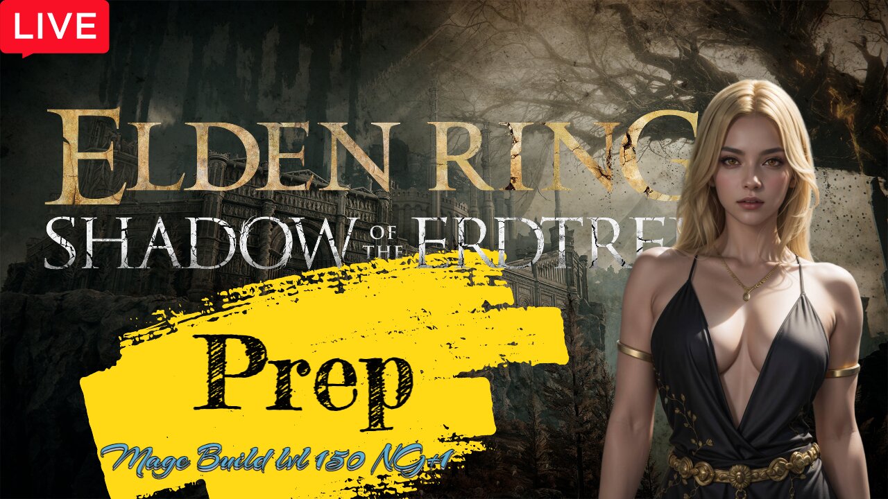 🔴 ELDEN RING LIVE Death Counter! ER DLC Prep Wednesday