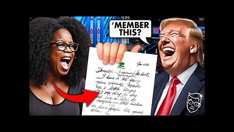 YIKES! Oprah Has PANIC ATTACK As Trump Drops SAVAGE Receipts From Her During DNC Convention Speech